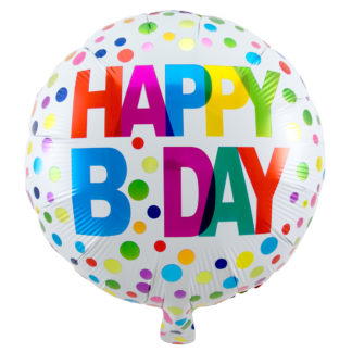 balónek happy birthday, fóliový balónek happy birthday, balónky happy birthday, fóliové balónky happy birthday